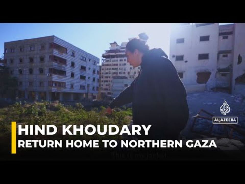 Al Jazeera’s Hind Khoudary makes emotional return home to northern Gaza after displacement