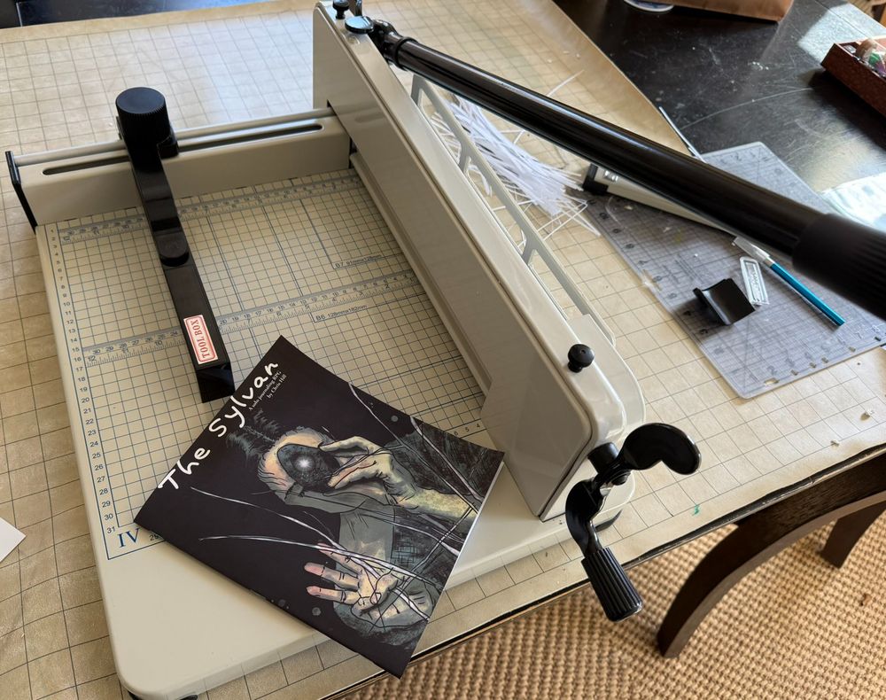 A brand new, heavy duty paper cutter!