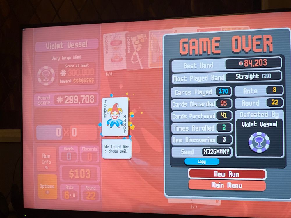 She missed by 300 on her second run lol