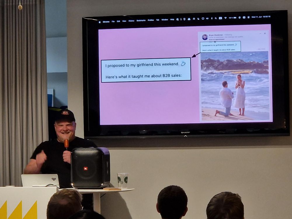 Roman Abashin presenting.