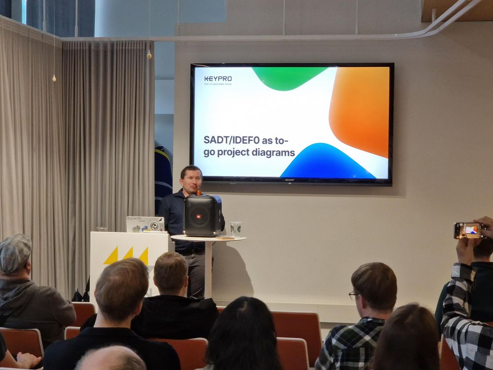 Ivan Ignatev presenting.