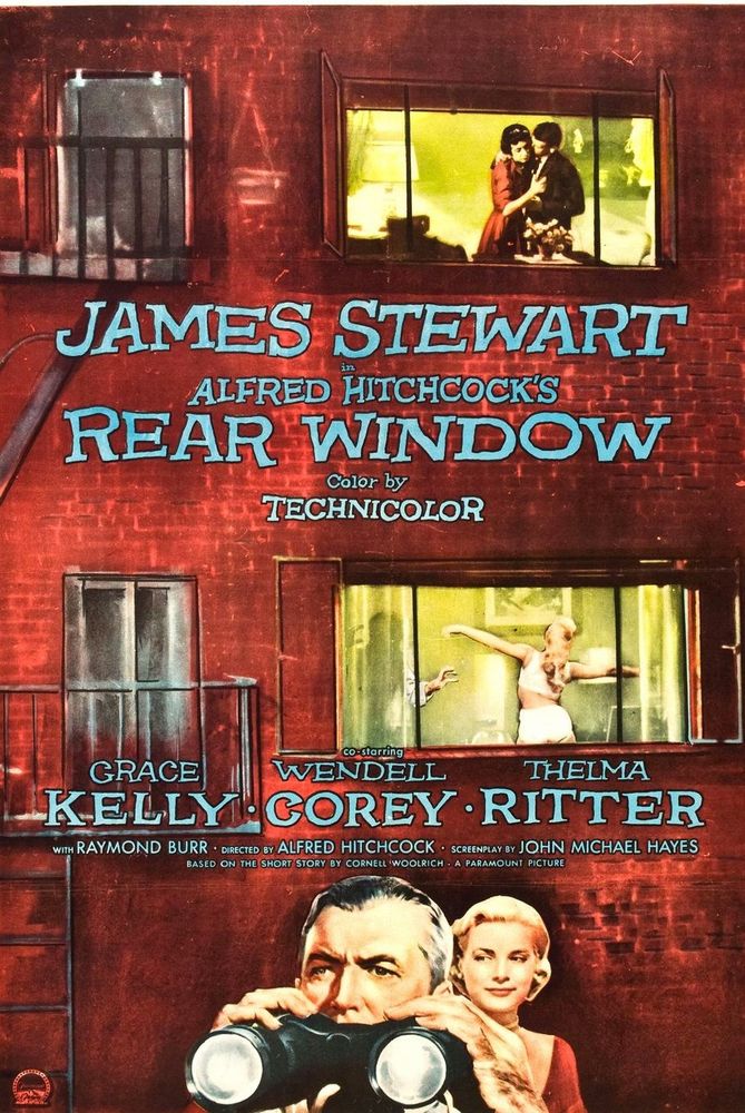 ‘Rear Window’ poster (1954). 