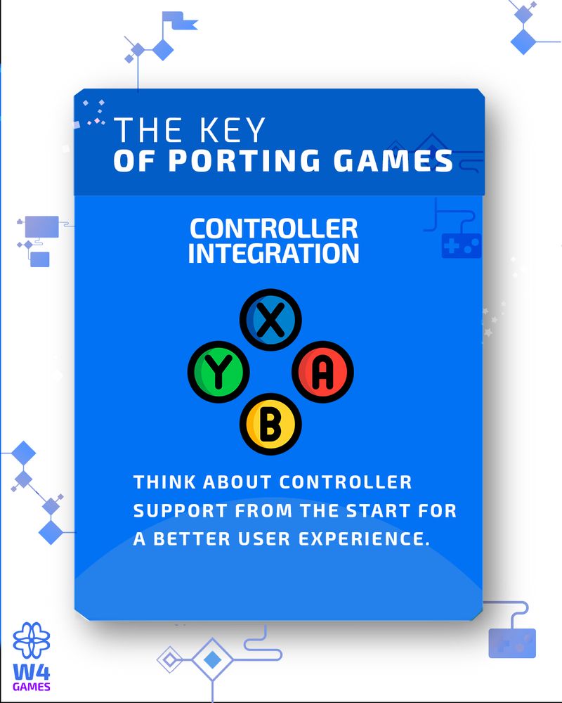 Think about contoler support from the start 