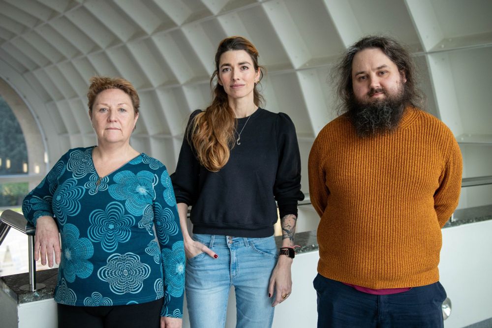 Left to right: Prof. Christine Gommenginger, Dr Alejandra Sanchez-Franks, Dr Carl Spingys