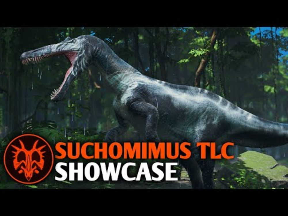 Suchomimus TLC Out Now! - New Ability Showcase - Path of Titans Update