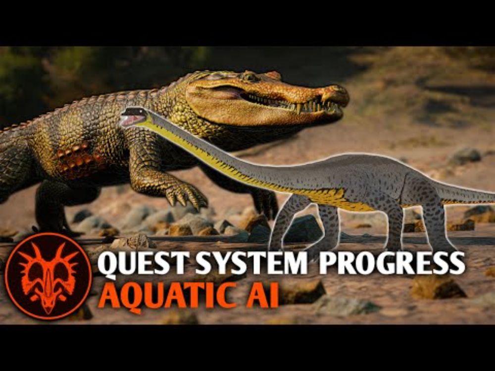 Quest System Progress and Aquatic Critter AI - Path of Titans Community Update