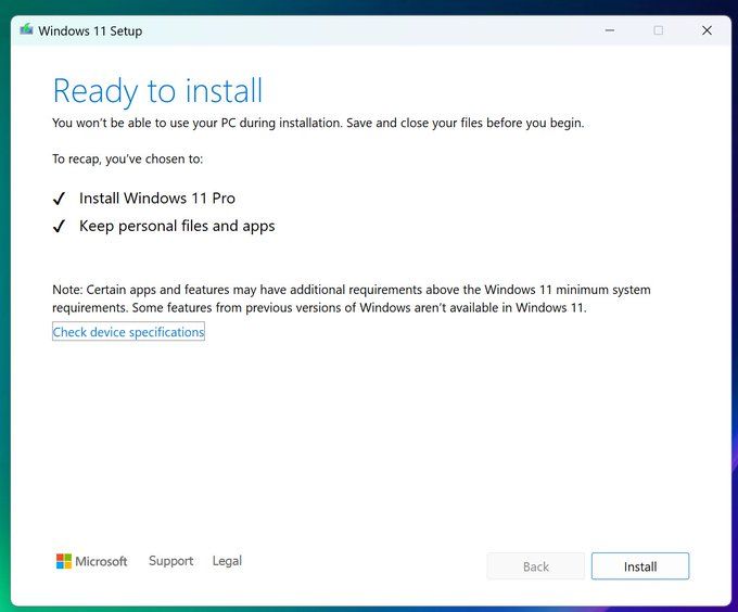 After pressing refresh after removing EasyAntiCheat and its folders suddenly you can now do the upgrade. Honestly, I don't know if I would even consider this an upgrade since 24H2 is just more intrusive than 23H2 but I know they will force it at some point so I want to explore it now. 