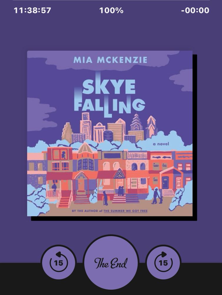 The cover of Skye Falling, Mia McKenzie on audiobook