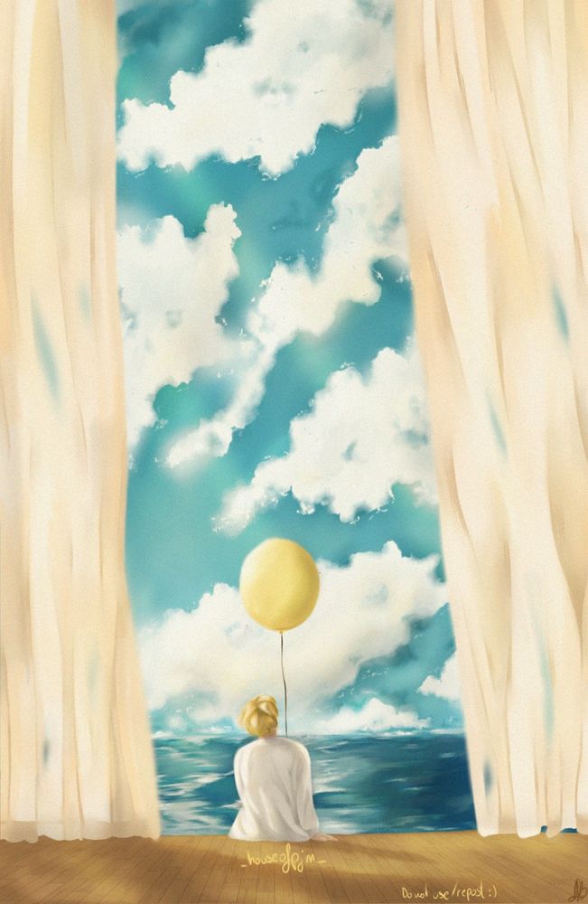 Wallpaper version of the illustration 