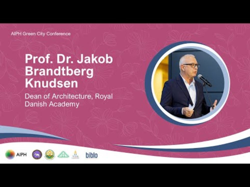 Architectural education, urban development, and sustainable design practice | Prof. Dr. Knudsen