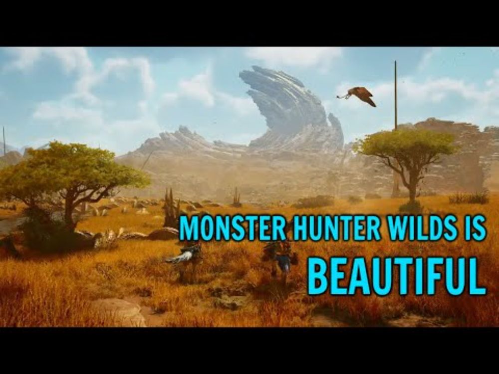Monster Hunter Wilds Is Beautiful : pro artist reacts