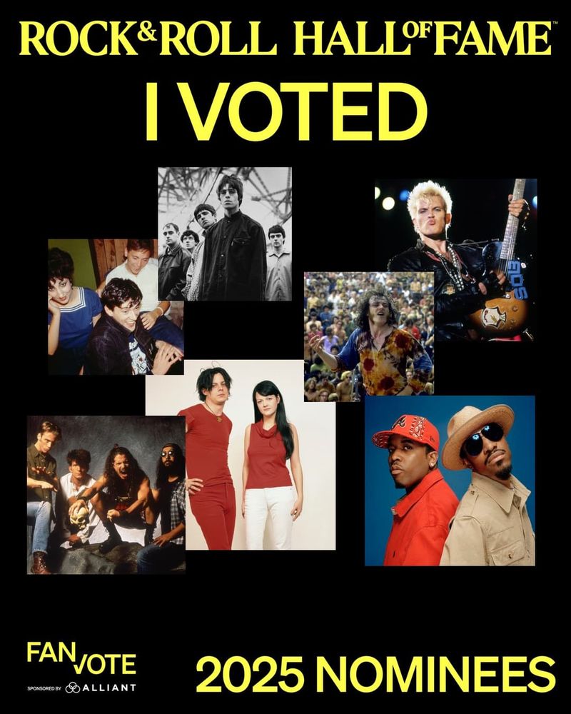 Oasis - Billy Idol - Joy Division / New Order - Joe Cocker - Soundgarden - The White Stripes - Outkast