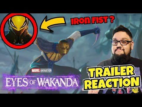 EYES OF WAKANDA | FULL TRAILER REACTION | MARVEL ANIMATION | 4 STORIES - ONE KINGDOM | DISNEY +