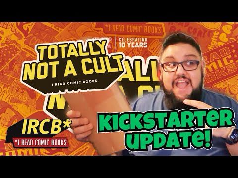 I READ COMIC BOOKS KICKSTARTER UNBOXING | TOTALLY NOT A CULT ZINE!