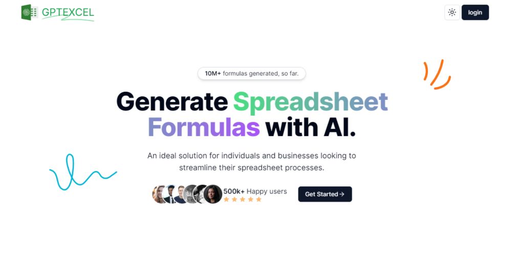 GPT Excel - AI Powered Excel formula Generator