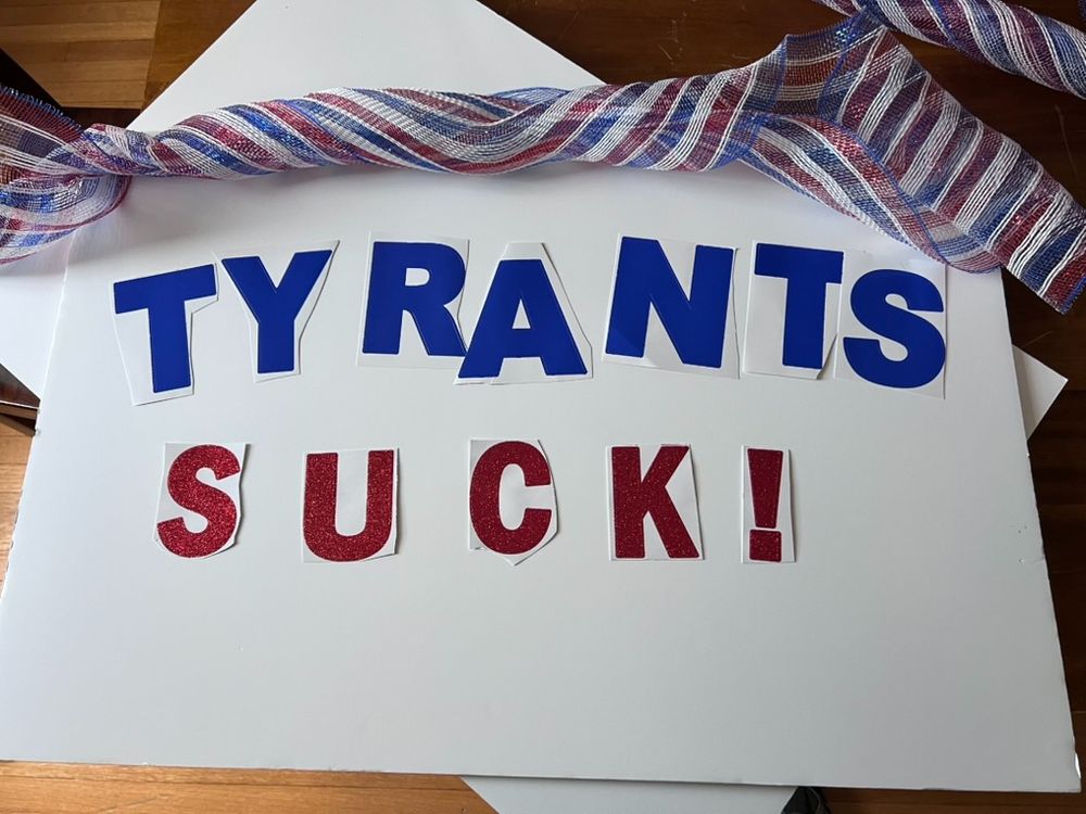 Tyrants Suck poster