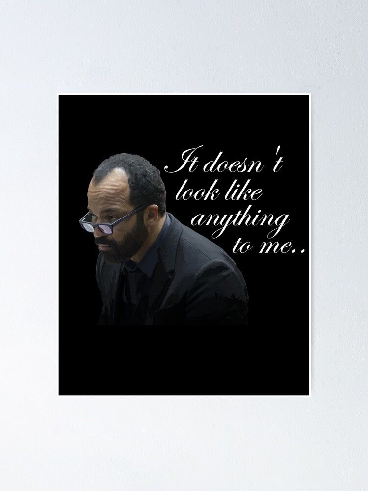 Meme of Bernard from Westworld: 