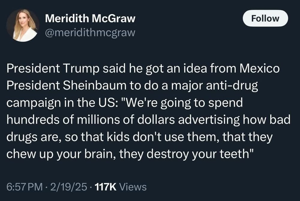 Donald Trump changes the game and blows things wide open with an ingenious idea of running ads to tell kids that drugs are bad.