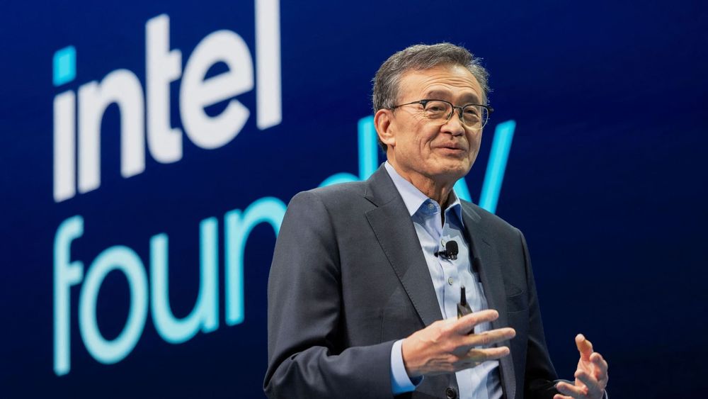Intel shares were under pressure Thursday after President Donald Trump called for the chipmaker's CEO to resign immediately.
