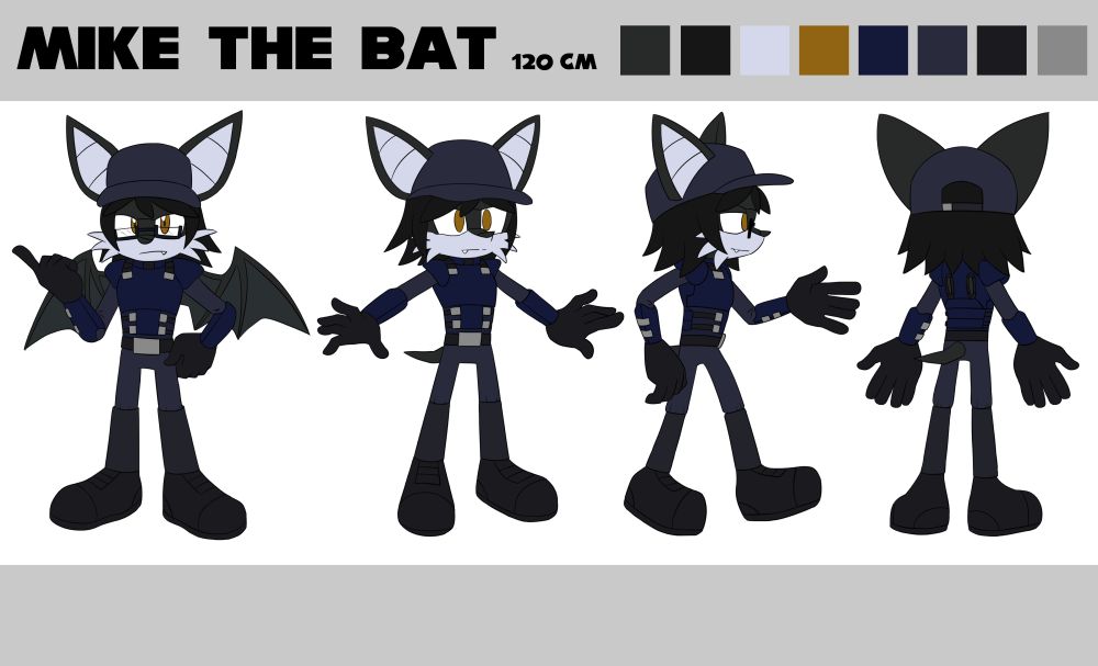 MikeMurdock reference sheet by Honeyleif
