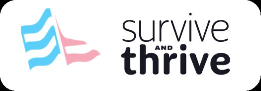 then gif for the survive and thrive streams. Made by Hotapplekai. this is based on trans lifeline's motto.