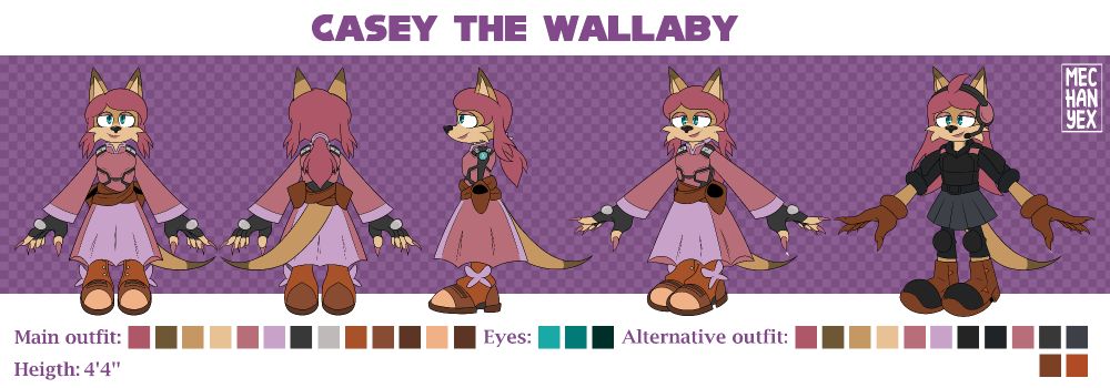 Casey's reference sheet by mechanyex