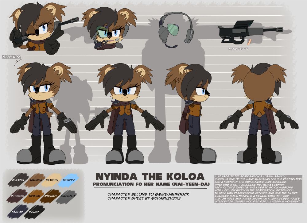 Nyinda reference sheet by Charuzu