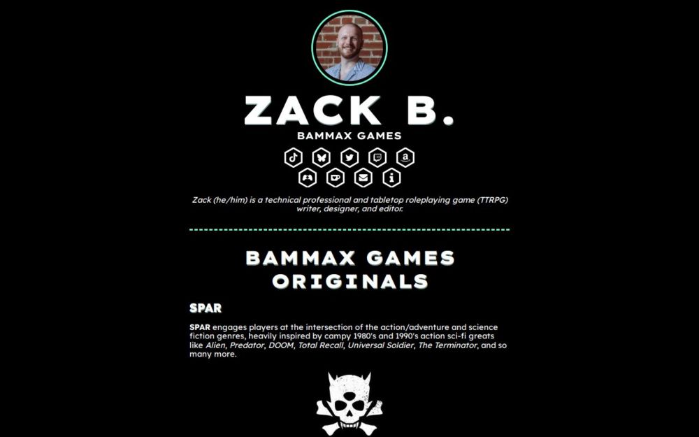 Zack B. » Bammax Games