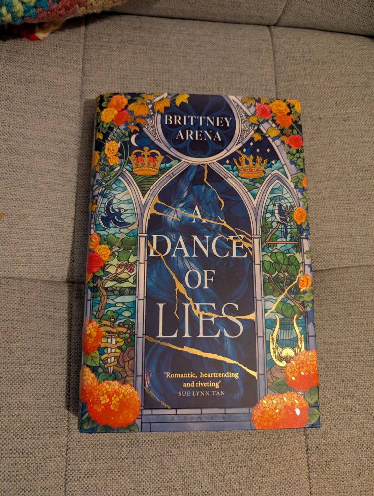 The hardback edition of A Dance of Lies by Brittney Arena
