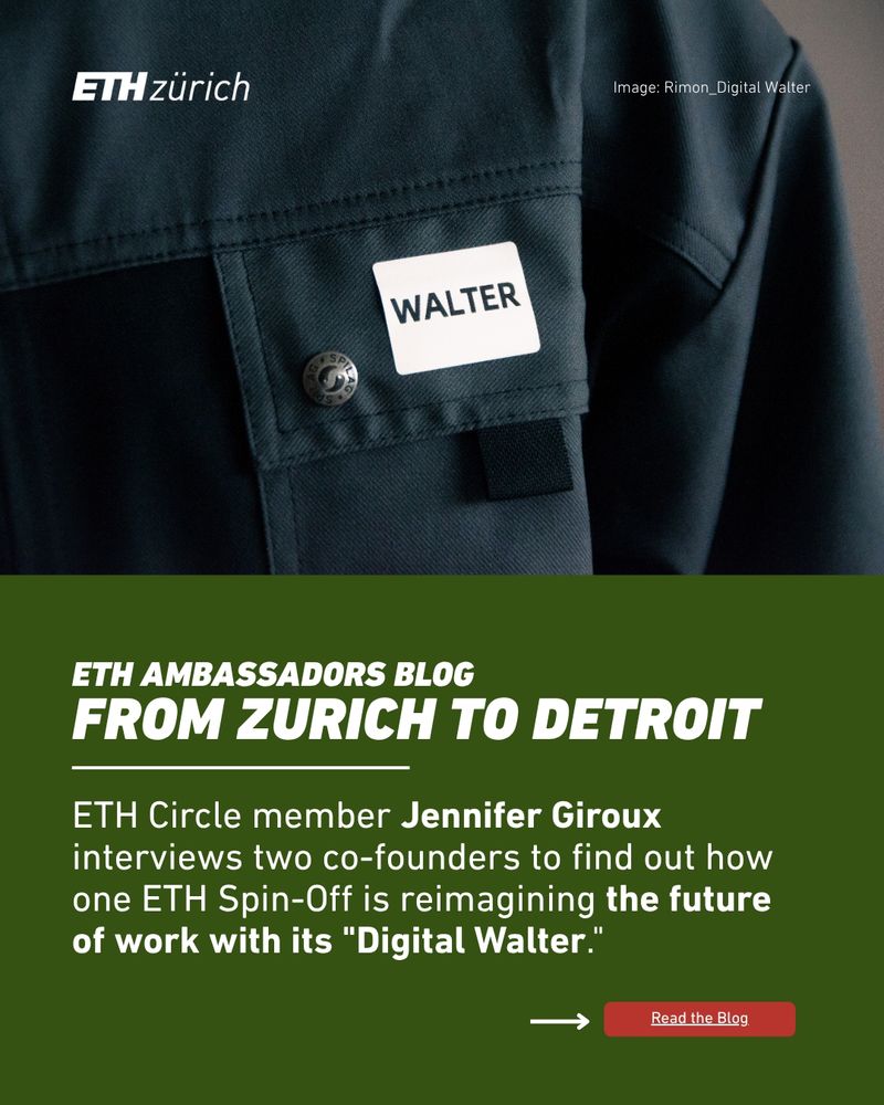 Swiss Precision of ETH Zurich meets the industrial grit and reinvention of the Great Lakes