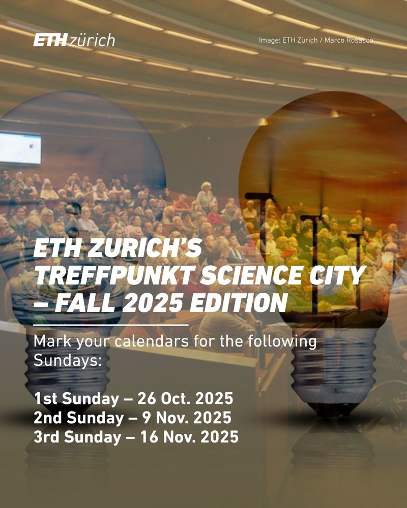 ETH Zurich's Treffpunkt Science City is just around the corner