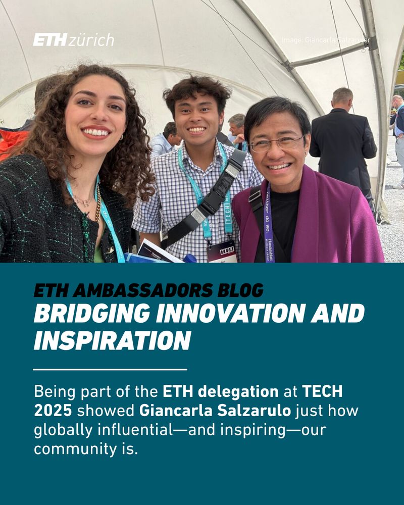 Bridging Innovation and Inspiration – ETH Ambassadors Blog by Giancarla Salzarulo on her attending TECH Conference 2025 with the ETH delegation in Heibronn, Germany.