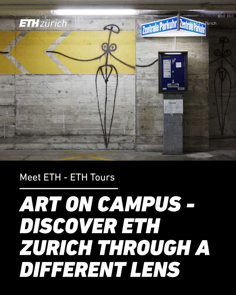 ETH Tour: ETH Zurich owns some 300 works of art, mainly by Swiss artists.