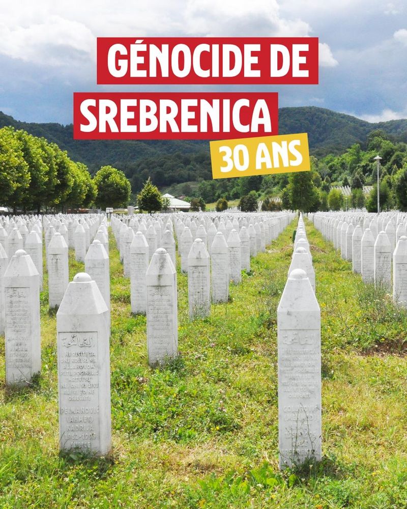 Cimetière du genocide de Srebrenica
