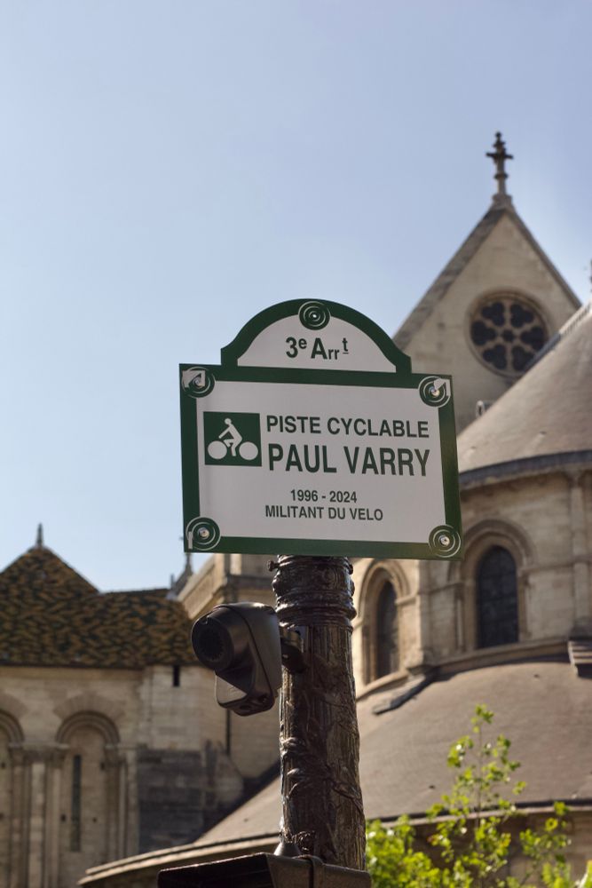 Plaque de la rue Paul Varry
