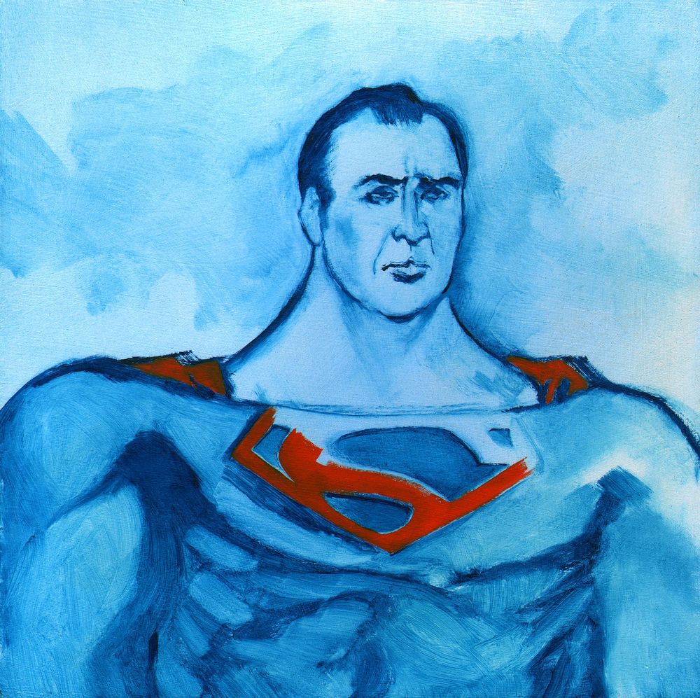 A Nic Cage Superman or a Superman Nic Cage?