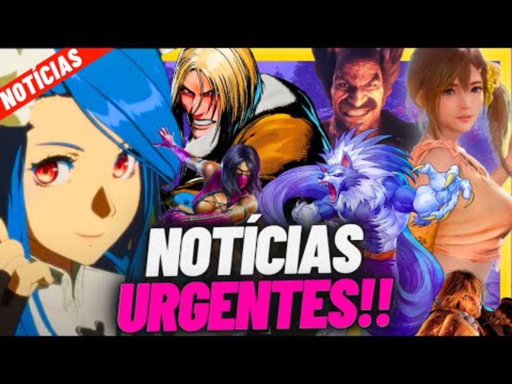 EITA! Street Fighter x Darkstalkers; Motivo do Ken em Fatal Fury; Novo DOA; Trailers da TGS e mais!