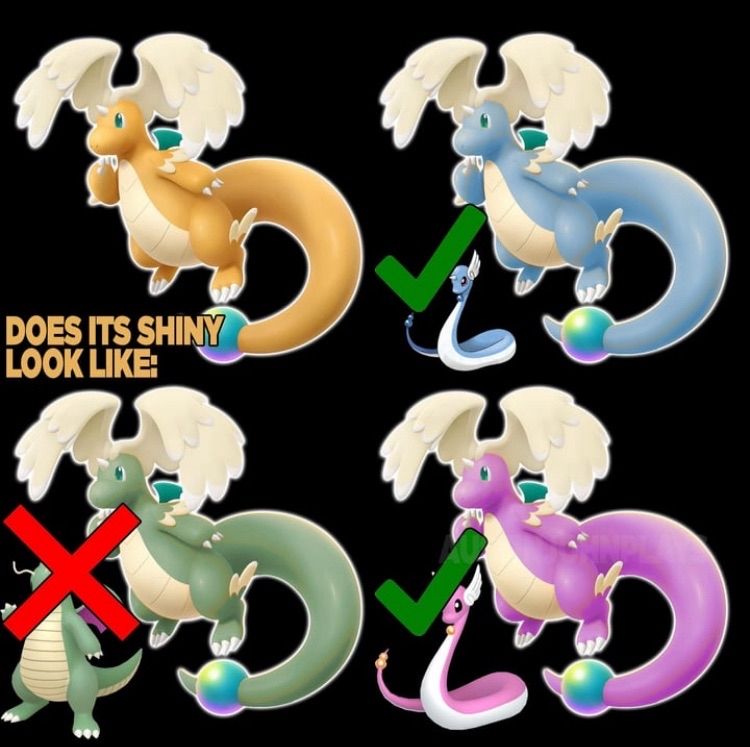 Shiny Mega Dragonite meme