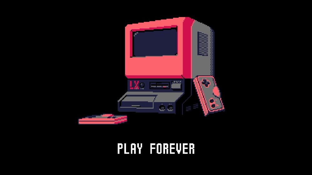 UFO 50 play forever screen