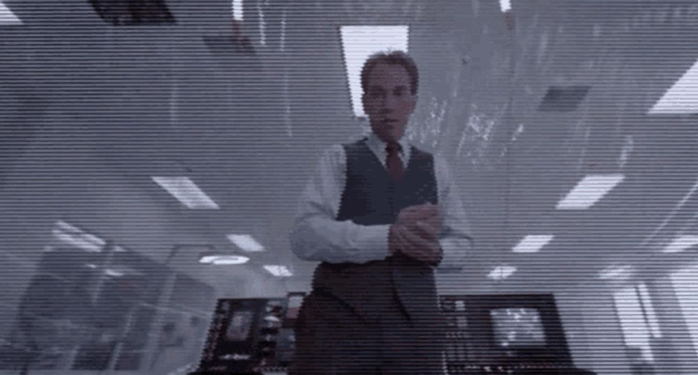 Miguel Ferrer Robocop GIF - Miguel Ferrer Robocop You Are Gonna Be A Bad Mother Fucker - Discover & Share GIFs