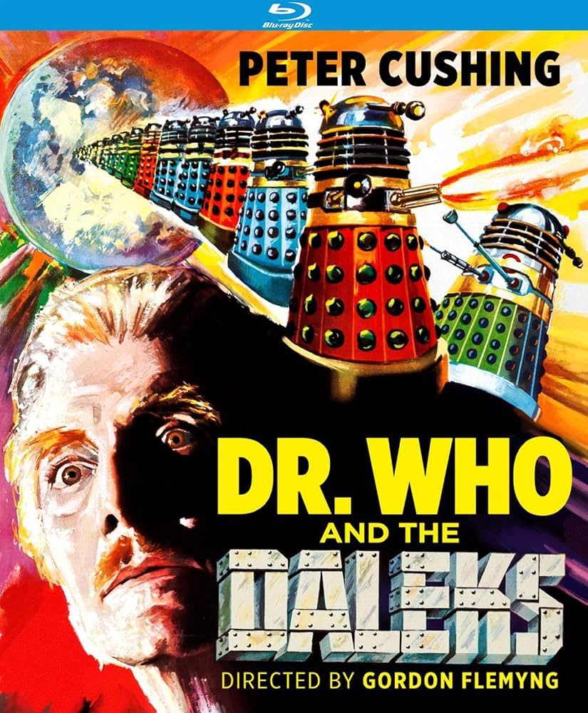 Film poster for Dr. Who and the Daleks (1965).