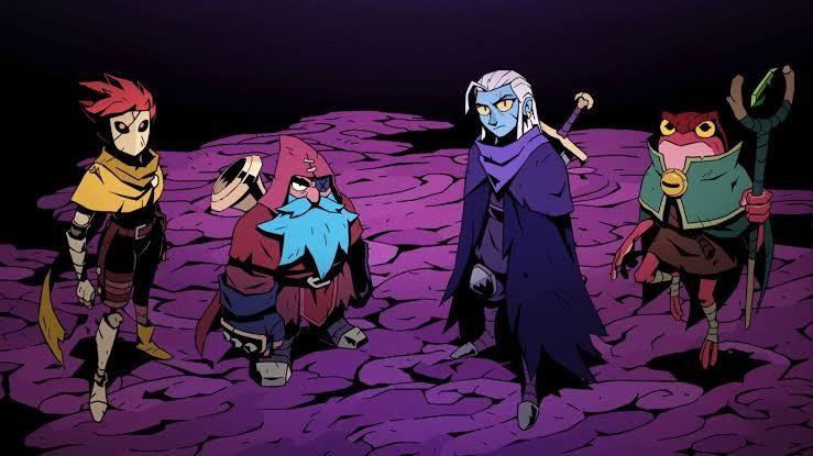 Cider, Karl, Galandra and Brome, from Absolum.