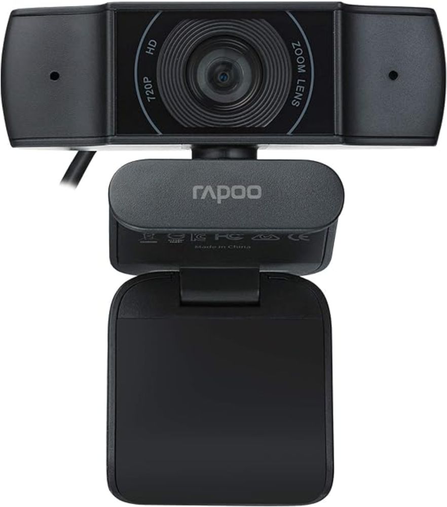 Webcam Hd 720p Rotação 360º Rapoo Foco Automático C200 Multilaser RA015 : Amazon.com.br: Computadores e Informática