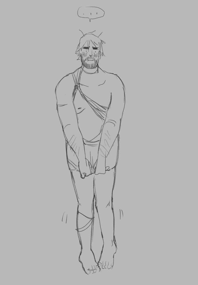 Embarassed commune jayce with very small clothes (almost entirely naked)