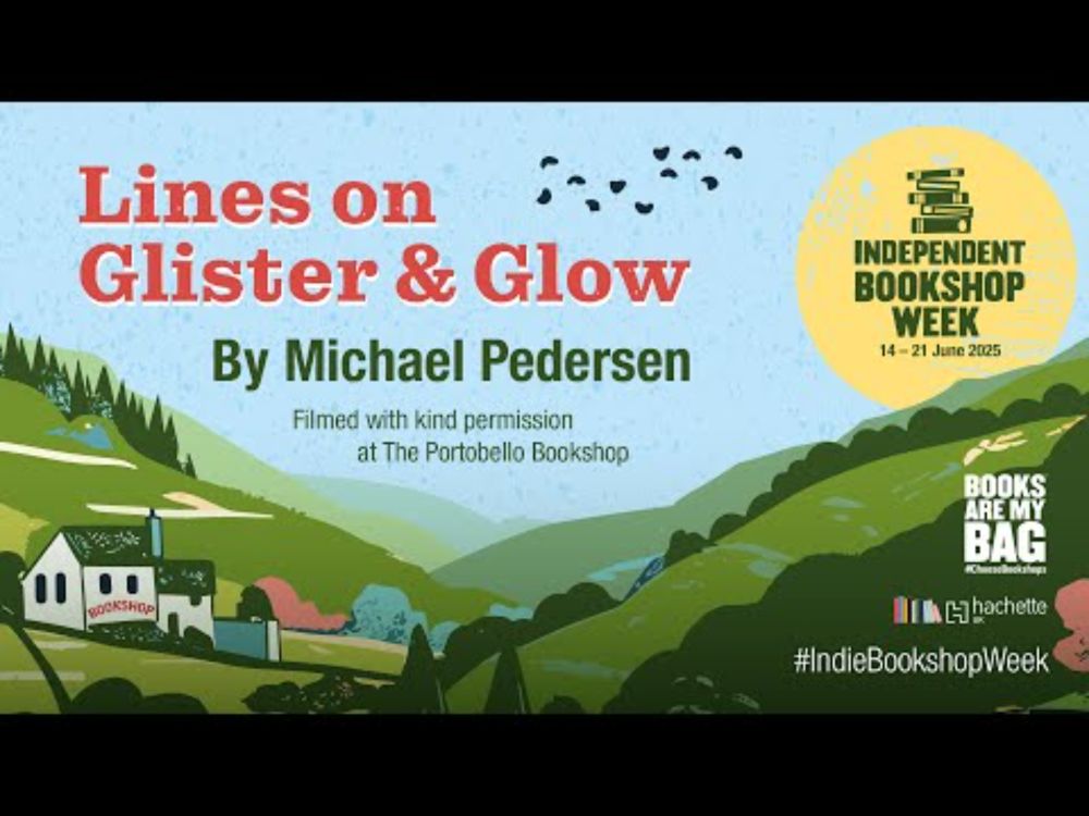 Exclusive new poem by Michael Pedersen for #IndieBookshopWeek 📚💫