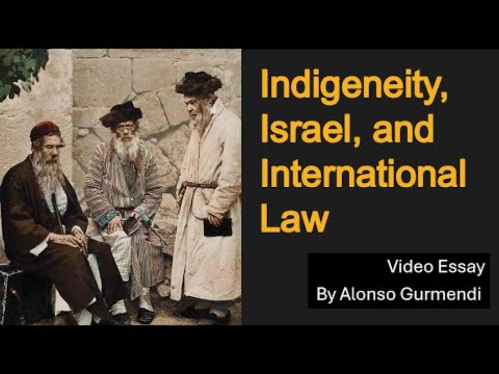 Are Israeli Jews an Indigenous People under International Law?