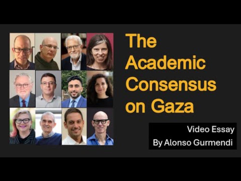 What is the Academic Consensus on the Gaza Genocide?