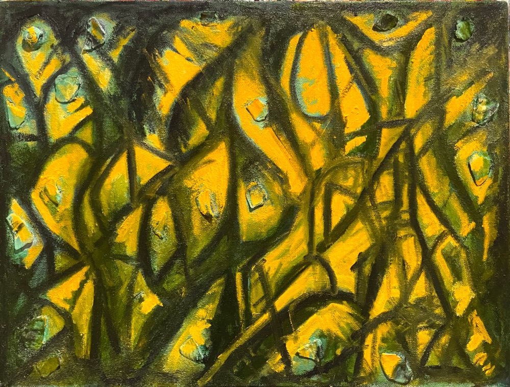 Battery

Oil and acrylic on sea shells and linen. Size 18 x 24 inches.