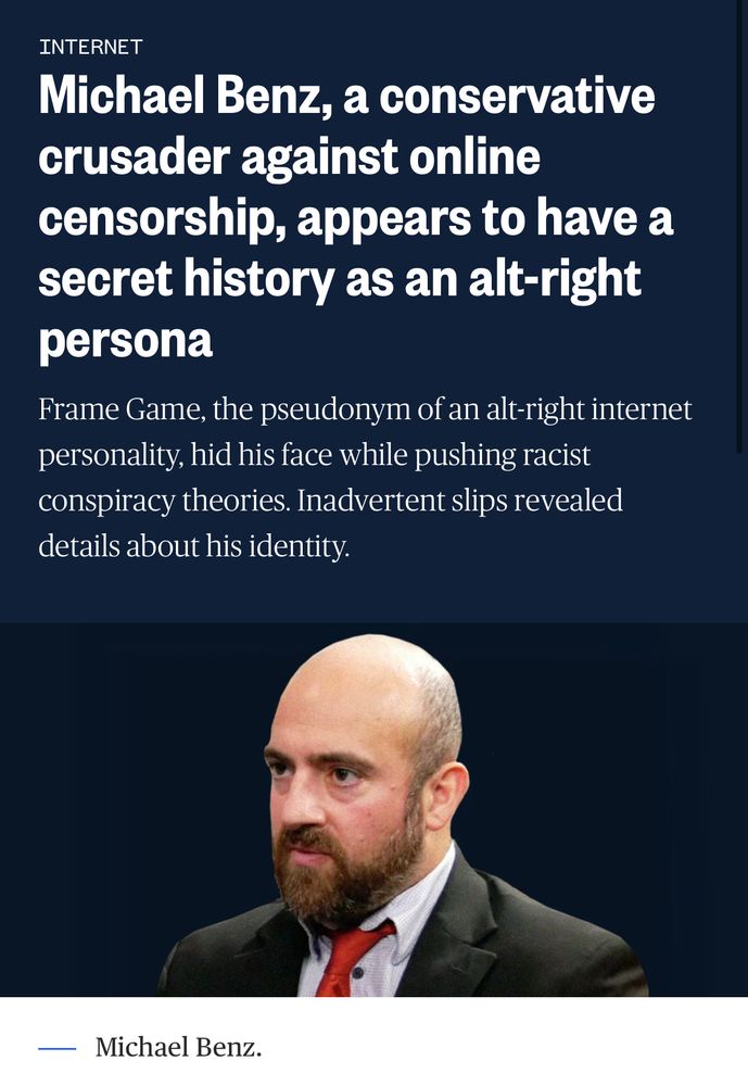 My story revealing Benz as a racist alt-right vlogger turning MAGA propagandist. https://www.nbcnews.com/news/amp/rcna119213