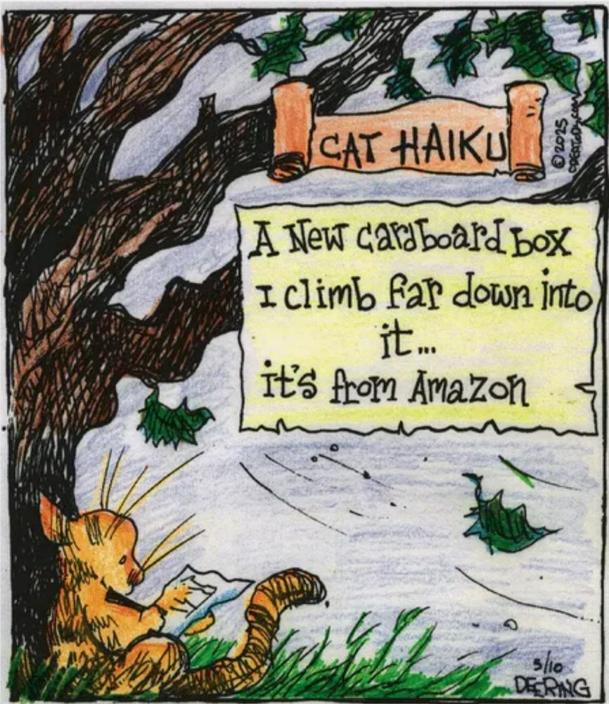 Strange Brew cartoon by John Deering, 10 May 2025